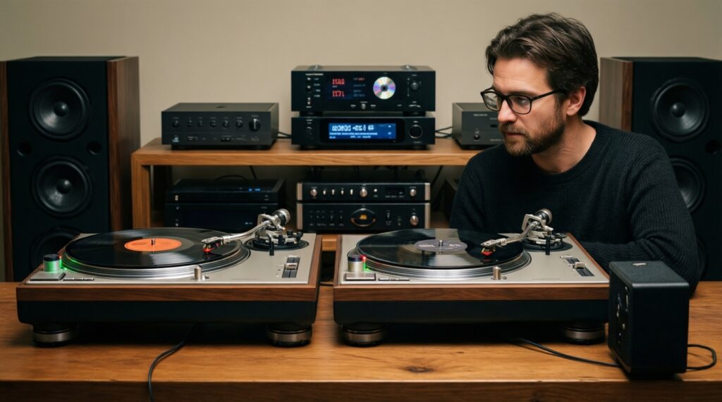 Сравнение винила, CD и стриминга: где действительно 