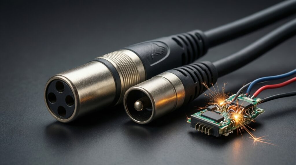 Балансные подключения (XLR): преимущества, ограничения и когда это маркетинг - иллюстрация