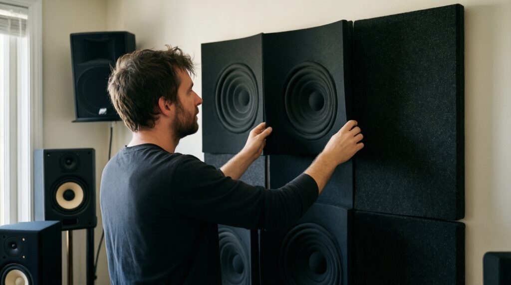 Бюджетные апгрейды, которые реально слышны: стойки, шипы, ковёр, шторы и рассеиватели - иллюстрация