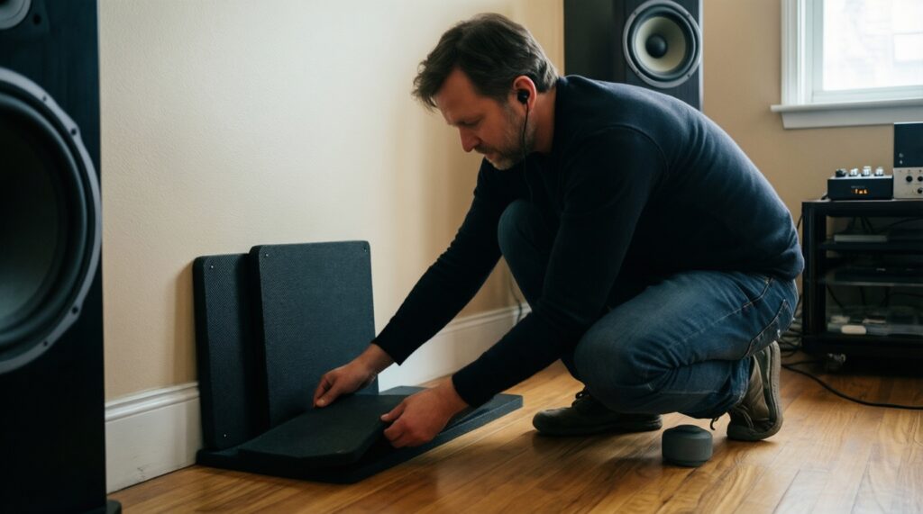 Бюджетные апгрейды, которые реально слышны: стойки, шипы, ковёр, шторы и рассеиватели - иллюстрация