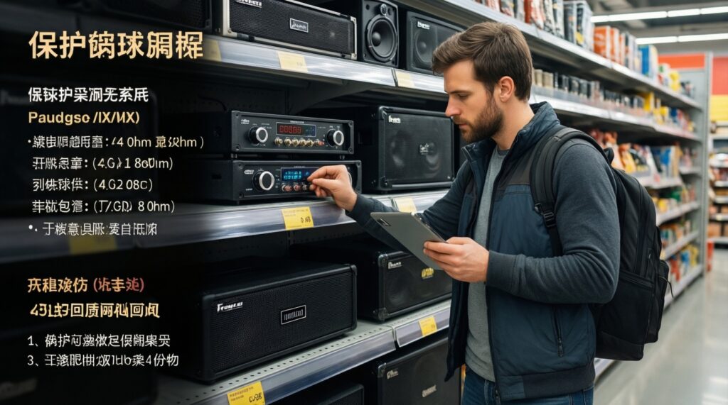 Как выбрать усилитель под акустику: мощность, импеданс, чувствительность и реальные сценарии - иллюстрация