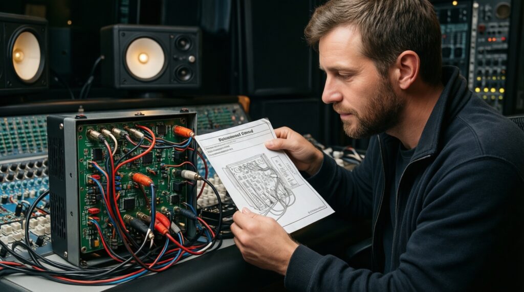 Балансное подключение (XLR) дома: когда нужно и что дает на практике - иллюстрация