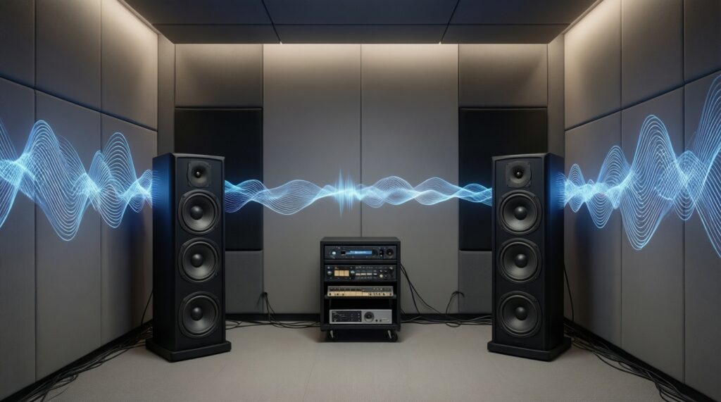 Как подобрать акустику под комнату: влияние площади, расстановки и отражений - иллюстрация