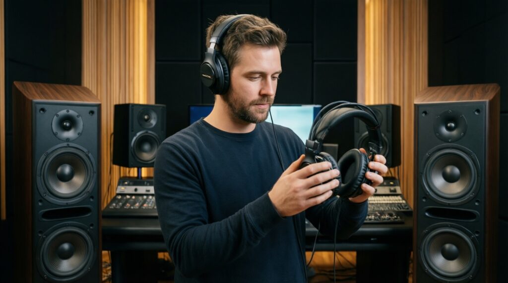 Наушники vs акустика: что точнее передаёт запись и почему ощущения разные - иллюстрация