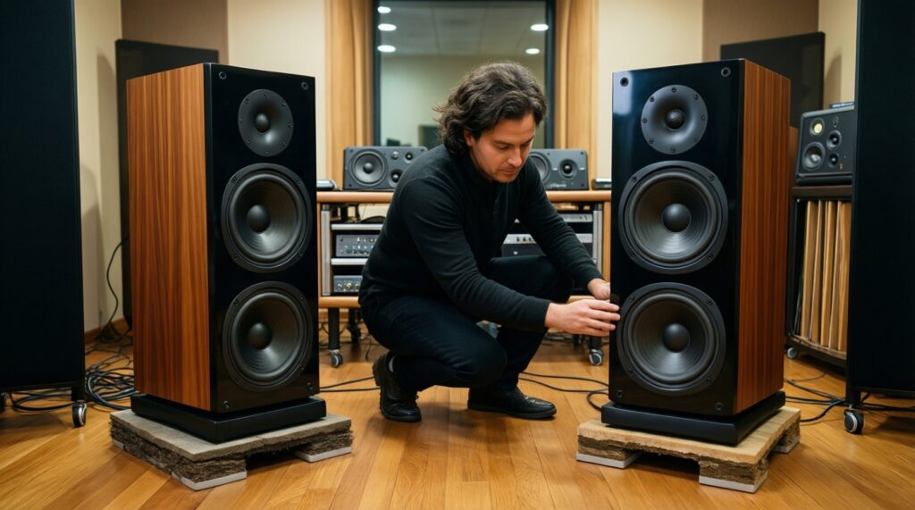 Виброразвязка и стойки: когда подставки/шипы/демпферы дают эффект, а когда нет - иллюстрация