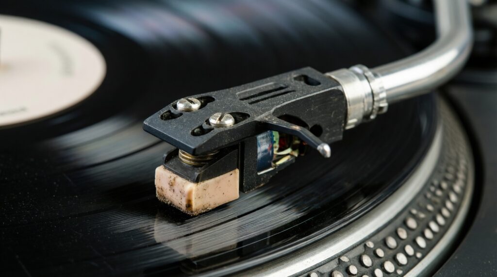 Проигрыватель винила: настройка тонарма, прижимной силы и антискейтинга простыми словами - иллюстрация