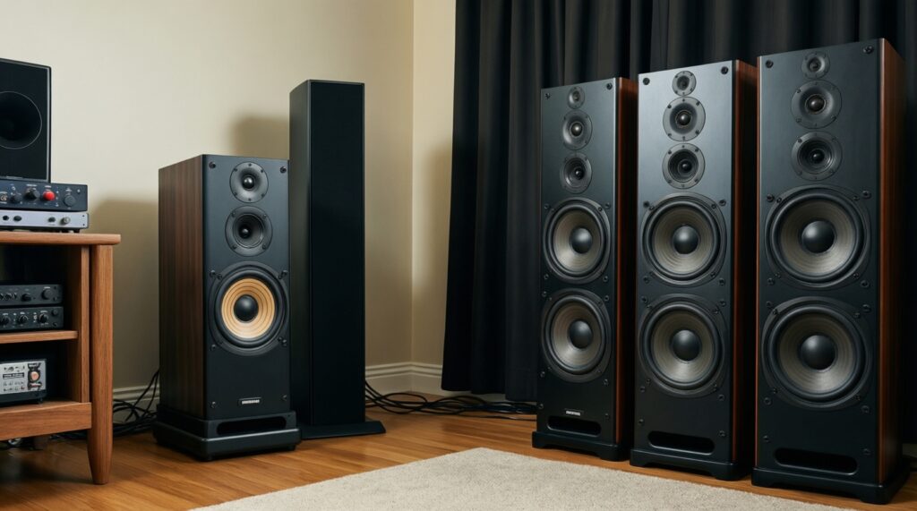 Как выбрать акустику под комнату: размер, расстановка и влияние мебели - иллюстрация