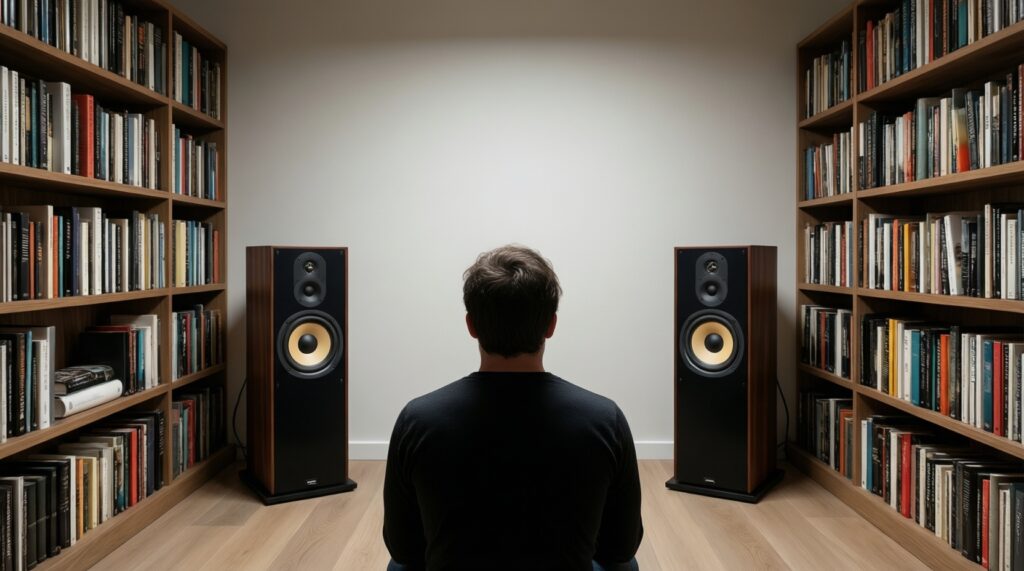 Как выбрать акустику под комнату: размер, расстановка и влияние мебели - иллюстрация