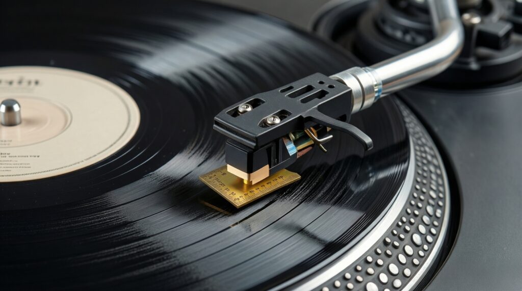 Пластинки и проигрыватели: настройка прижима, антискейтинга и геометрии тонарма - иллюстрация