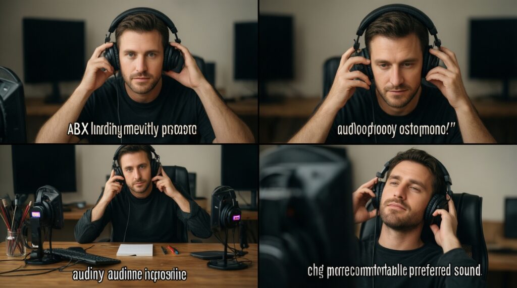 Как правильно слушать и сравнивать технику: ABX, уровни громкости и самообман - иллюстрация