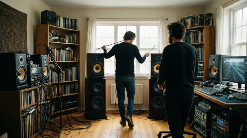 Как правильно расставить колонки в комнате и получить +30% к звуку без затрат - иллюстрация