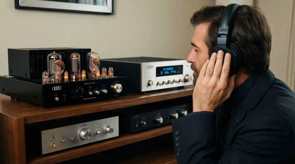 Ламповый vs транзисторный усилитель: характер звучания, плюсы и минусы, мифы - иллюстрация