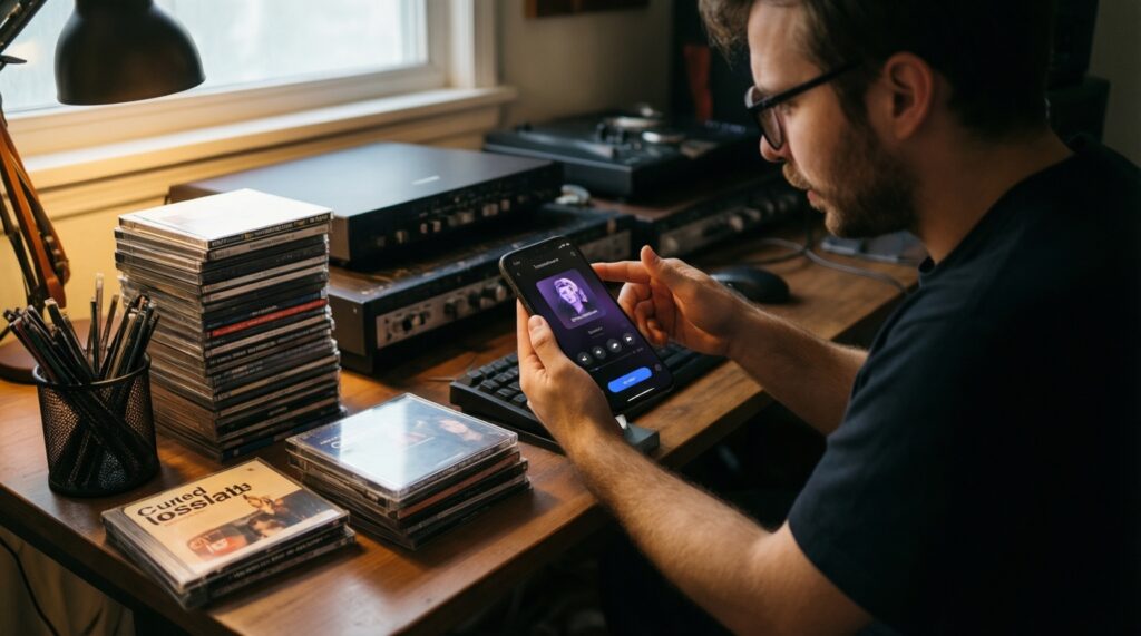 Сравнение источников: CD, винил, стриминг - где 