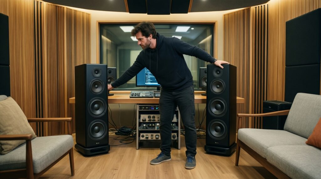 Комнатная акустика без ремонта: базовая расстановка, отражения и простые лайфхаки - иллюстрация