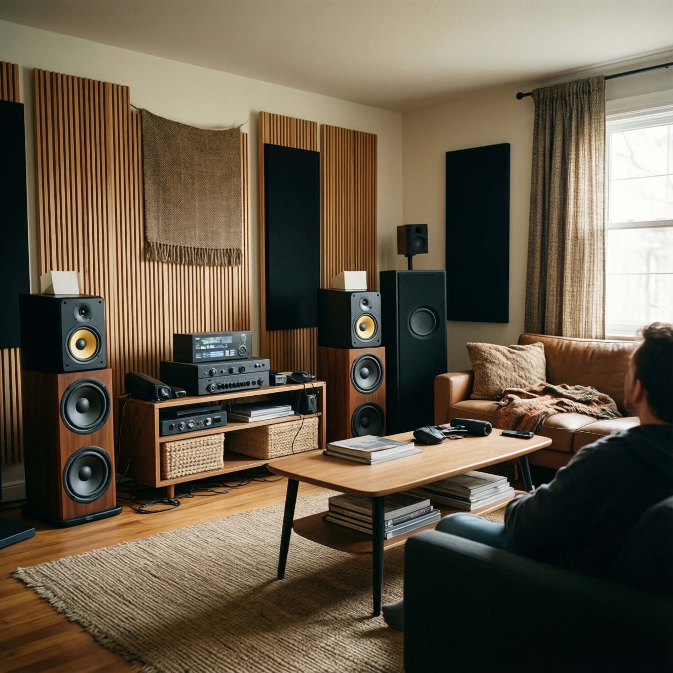 Комнатная акустика без ремонта: базовая расстановка и отражения с простыми лайфхаками